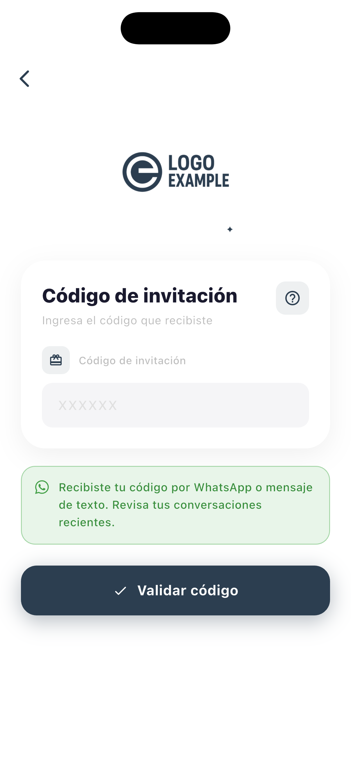 Código de invitación